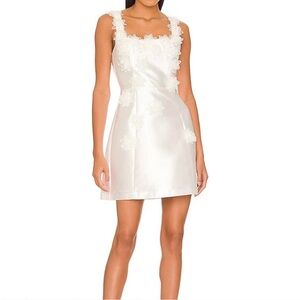Elliat white mini dress from revolve